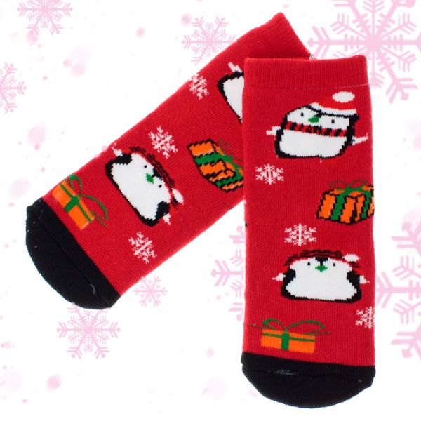 Terry holiday socks "Christmas willows" 20-25