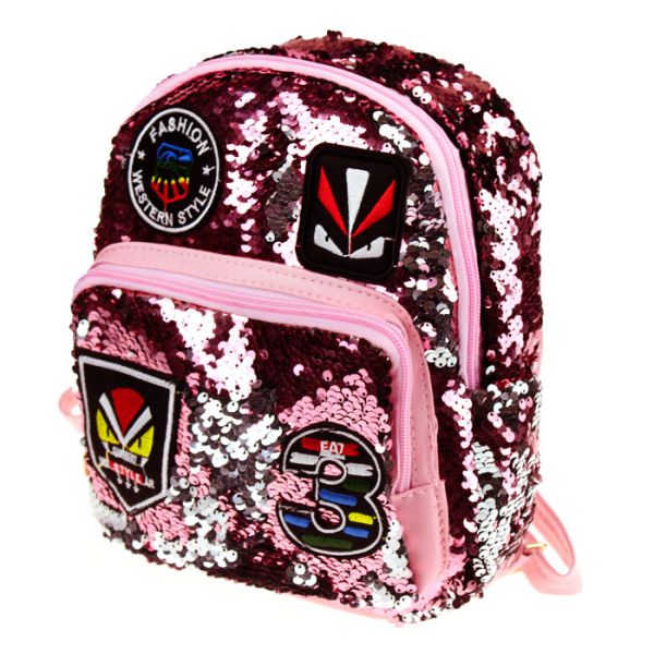 Backpack double-sided sequins 25*22