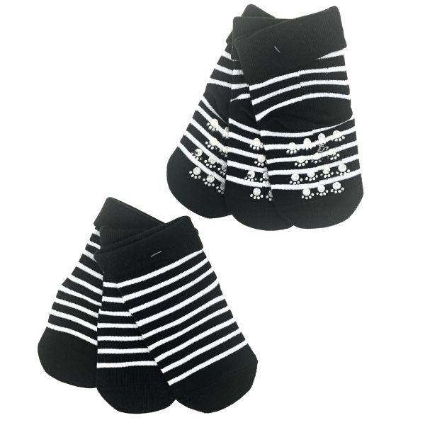 Cotton socks for babies 3 pairs (17-20 , 21-24 size)