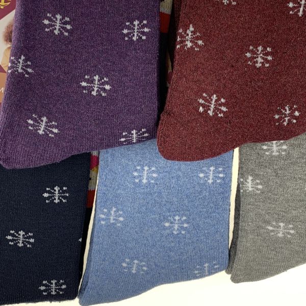 Women's terry socks "Grandfather Frost"