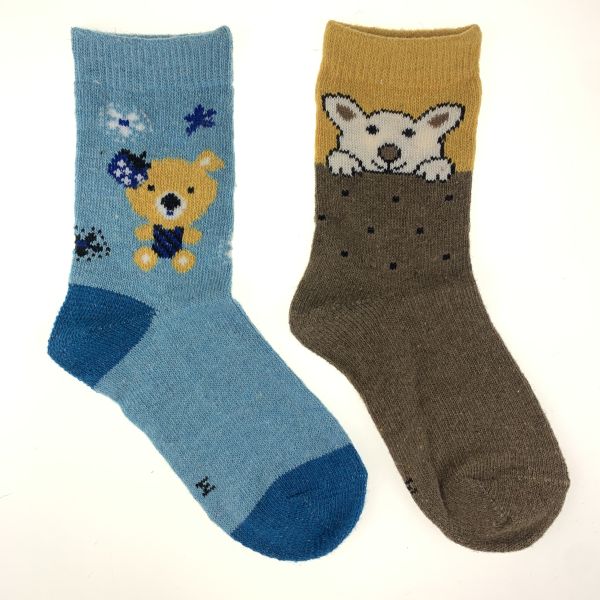 Children's socks 2 pairs (wool) 26-29r