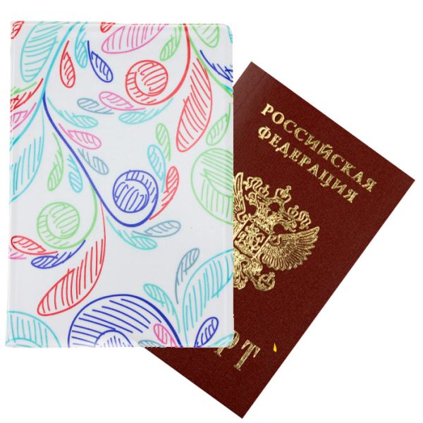 Passport cover ART "Flora"