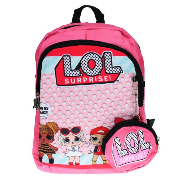 Children's backpack "Dolls" with a wallet