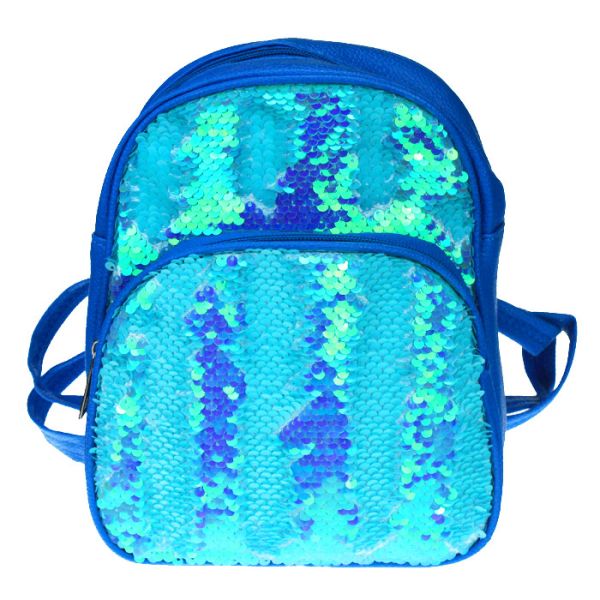 Backpack with sequins PLUS keychain as a gift